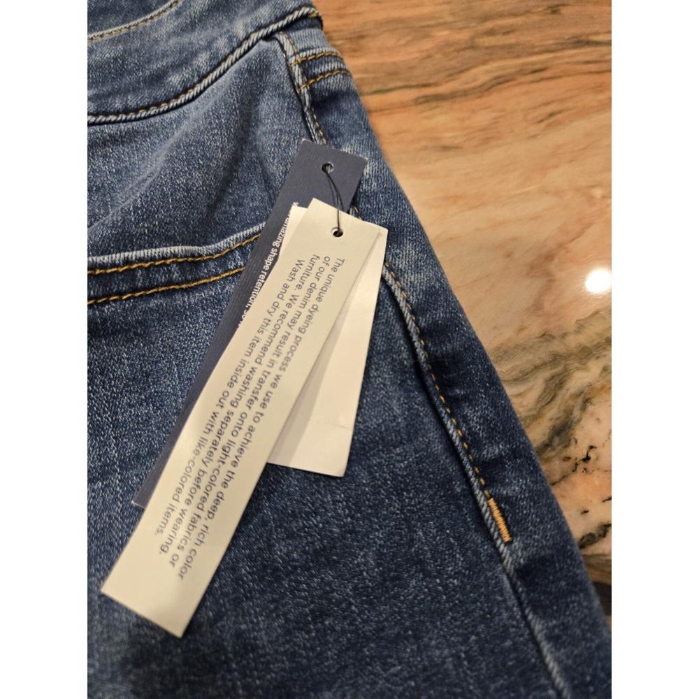 NEW Talbots Flawless Slim Ankle Length size 20w Blue Jeans Pants Denim Slimming - Picture 5 of 14